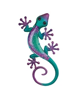 Fc Design 23"H Metal and Lizard Wall Plaque Decor Home Decor Perfect Gift for House Warming