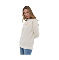 Bench Dna Women's Daijah Chest Logo Crewneck