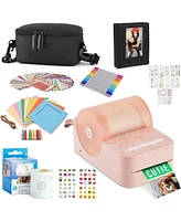 Hp Sprocket Panorama Portable Label Printer & Photo Gift Bundle
