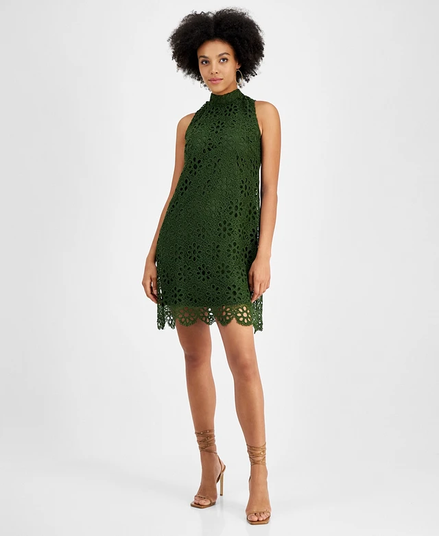 Robbie Bee Plus Mock-Neck Tie-Back Sleeveless Dress | Connecticut Post Mall Robbie Bee Plus Mock-Neck Tie-Back Sleeveless Dress | Connecticut Post Mall