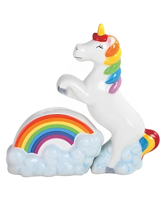 Fc Design 2-pc Set 5"H Rainbow Unicorn Salt & Pepper Shakers Home Decor Perfect Gift for House Warming, Holidays and Birthdays