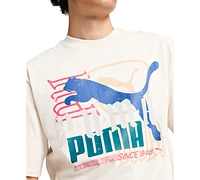 Puma Men's Overlay Logo T-Shirt