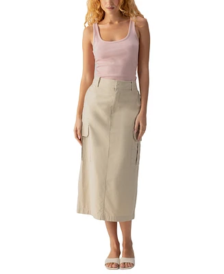 Sanctuary Women's Essential Midi Cargo Skirt