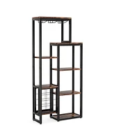 Tribesigns Wine Rack Freestanding Floor, 5