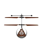 World Tech Toys Poop Emoji Ir Ufo Ball Helicopter