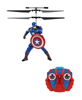 World Tech Toys Marvel Avengers Captain America Flying Figure Ir Helicopter