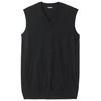 KingSize Tall Lightweight V-Neck Sweater Vest