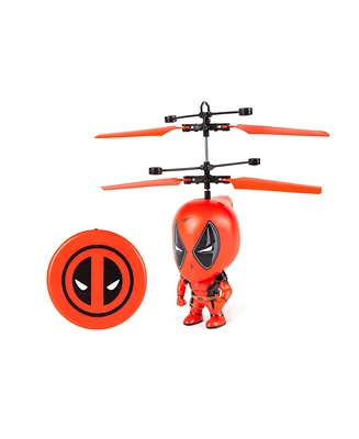 World Tech Toys Marvel 3.5 Inch Deadpool Flying Figure Ir Helicopter