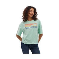 Bench Dna Women's Bray Sunset Graphic Tee