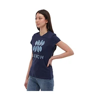 Bench Dna Women's Shivani Chest Graphic Tee