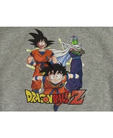 Dragon Ball Z Boys Anime Cartoon Characters Youth Grey Hoodie