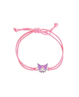 Hello Kitty Sanrio Cord Bracelet 3 Piece Set with Kuromi, My Melody