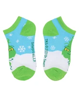 The Grinch Boys Youth Grinch Ankle Socks 6-Pack