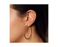 Satya Jewelry Minimalist Gold Hoop Earrings