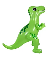 Pool Central 6.75' Inflatable Green Jumbo Dinosaur Water Sprayer