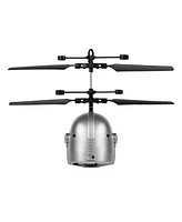 World Tech Toys Star Wars The Mandalorian Mando Helmet Sculpted Head Ufo Helicopter