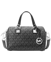 Michael Kors Grayson Logo Small Duffel Crossbody