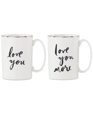 kate spade new york Bridal Party Love You Mugs, Set of 2