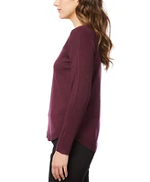 Melissa Paige Women's Boat Neck Long-Sleeve Sweater