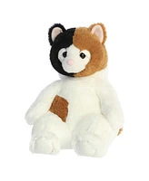 Aurora Medium Da Calico Sluuumpy Cozy Plush Toy White 11.5"