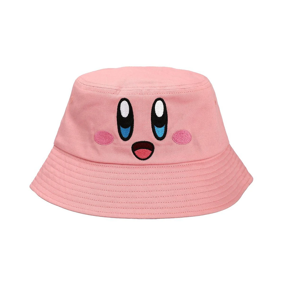 Kirby Men's Main Character Face Bucket Hat