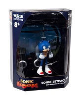 World Tech Toys Sonic Boom Sonic 2.5 Channel Ir Jetpack Flying Figure Helicopter