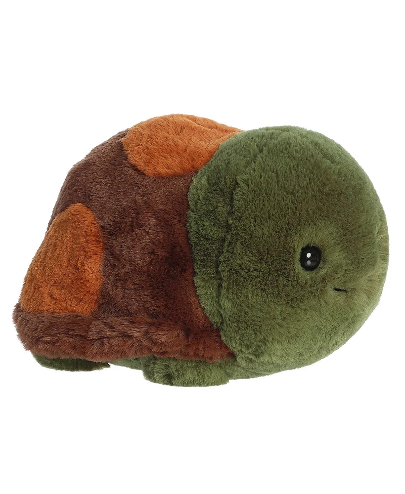 Aurora Medium Tony Turtle Spudsters Adorable Plush Toy Green 10"