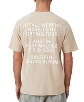 Cotton On Men's Loose Fit Music T-Shirt 