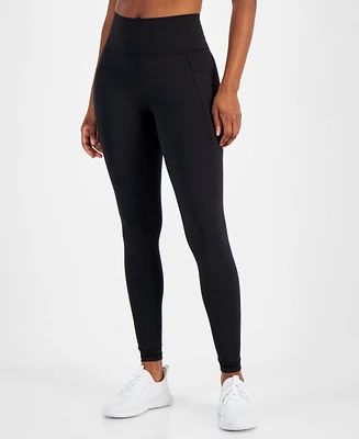 Id Ideology Women's Soft Side-Pocket Full-Length Leggings, Created for Macy's