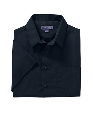 KingSize Big & Tall Wrinkle-Free Short-Sleeve Oxford Dress Shirt