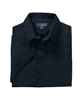KingSize Men's Wrinkle-Free Short-Sleeve Oxford Dress Shirt