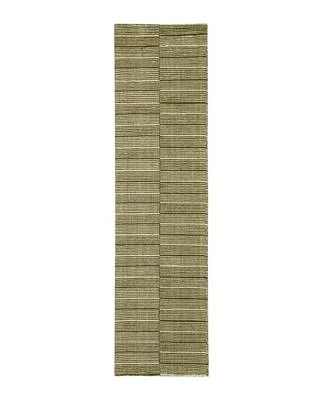 Bobby Berk Broken Stripe Broken Stripe 2x8 Area Rug