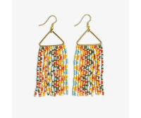 Ink + Alloy Whitney Beaded Fringe Earrings