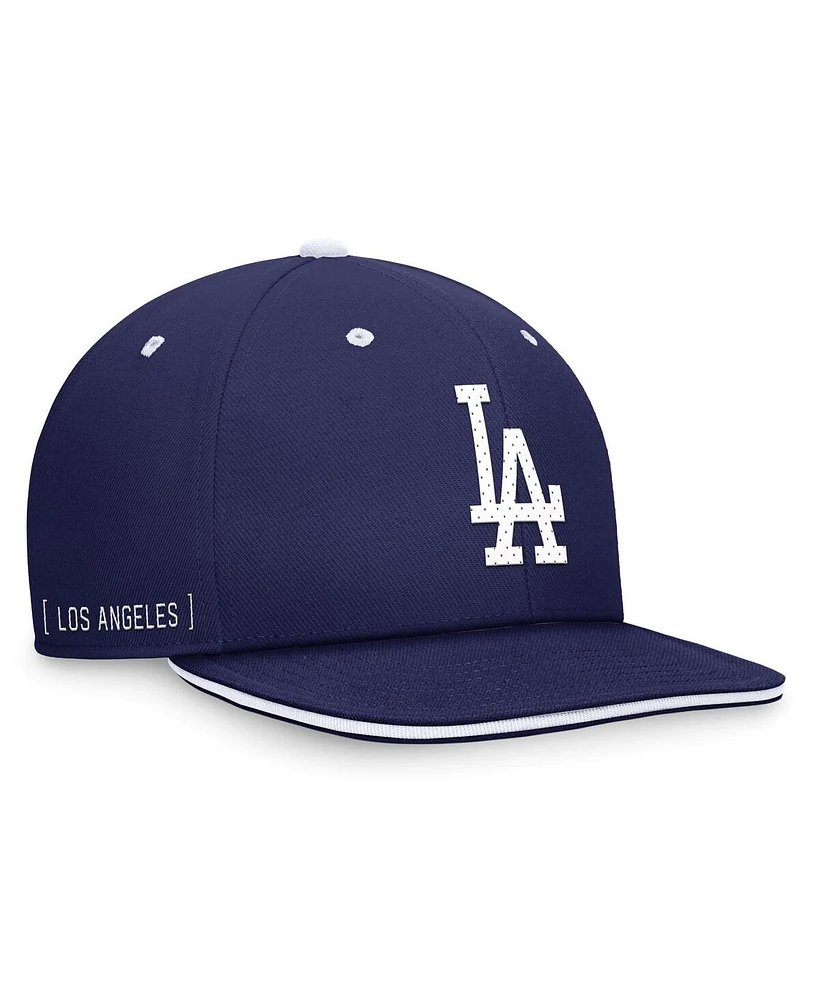 Nike Men's Royal Los Angeles Dodgers Primetime Pro Performance Snapback Hat