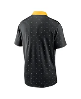 Nike Men's Black Pittsburgh Pirates Legacy Icon Vapor Performance Polo Shirt