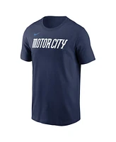 Nike Men's Navy Detroit Tigers 2024 City Connect Wordmark T-Shirt