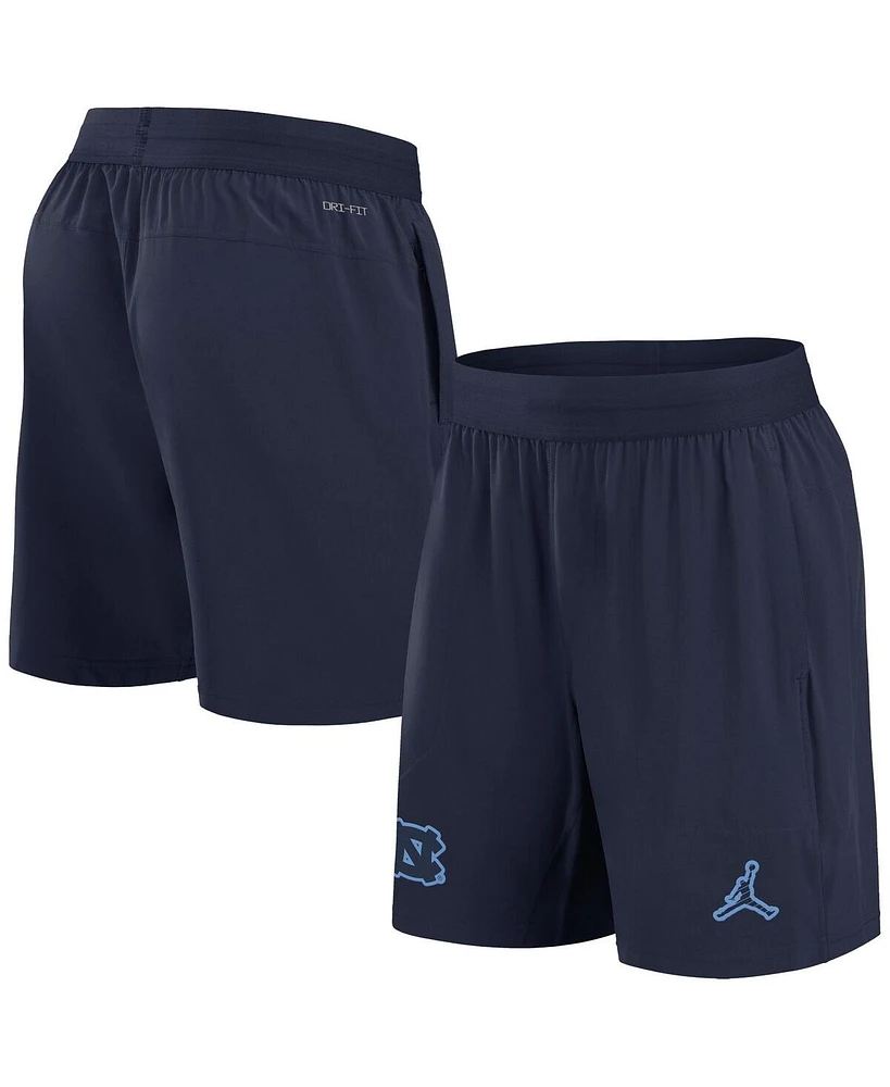 Jordan Men's Navy North Carolina Tar Heels 2024 Sideline Performance Shorts