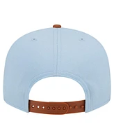 New Era Men's Light Blue/Brown Memphis Grizzlies 2-Tone Color Pack 9FIFTY Snapback Hat