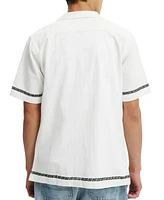 Cotton On Men's Cabana Short Sleeve Shirt