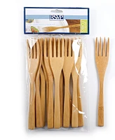 Rsvp International Wood 12 Piece 6.75"Fork Set