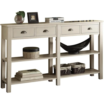 Simplie Fun Galileo Console Table In Cream