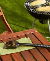 Rsvp International Bbq Stainless Steel Rosewood 19.5" Grill Brush