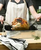 Rsvp International Endurance Stainless Steel 2 Piece 12x5x1" Turkey Lifters -
