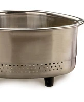 Rsvp International Endurance Pierced Stainless Steel 9"x7"x5" In-Sink Corner Basket