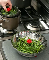 Rsvp International Endurance Stainless Steel Silicone 9" Umbrella Steam Basket