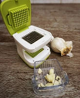 Rsvp International 5 Piece Plastic and Stainless Steel 2.8x2.8" Garlic Cube