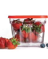 Rsvp International 2 Piece Bisphenol A-Free Plastic Berry Keeper Set