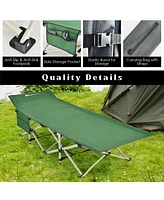 28.5 Inch Extra Wide Sleeping Cot for Adults with Carry Bag