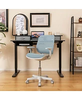 Costway Kids Desk Chair Swivel Mesh Children Computer with Adjustable Height
