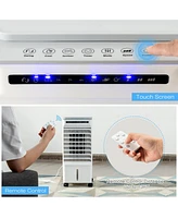 Costway 3-in-1 Evaporative Air Cooler Portable Air Cooling Fan w/ Fan & Humidifier